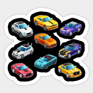 Muscle Cars Sticker